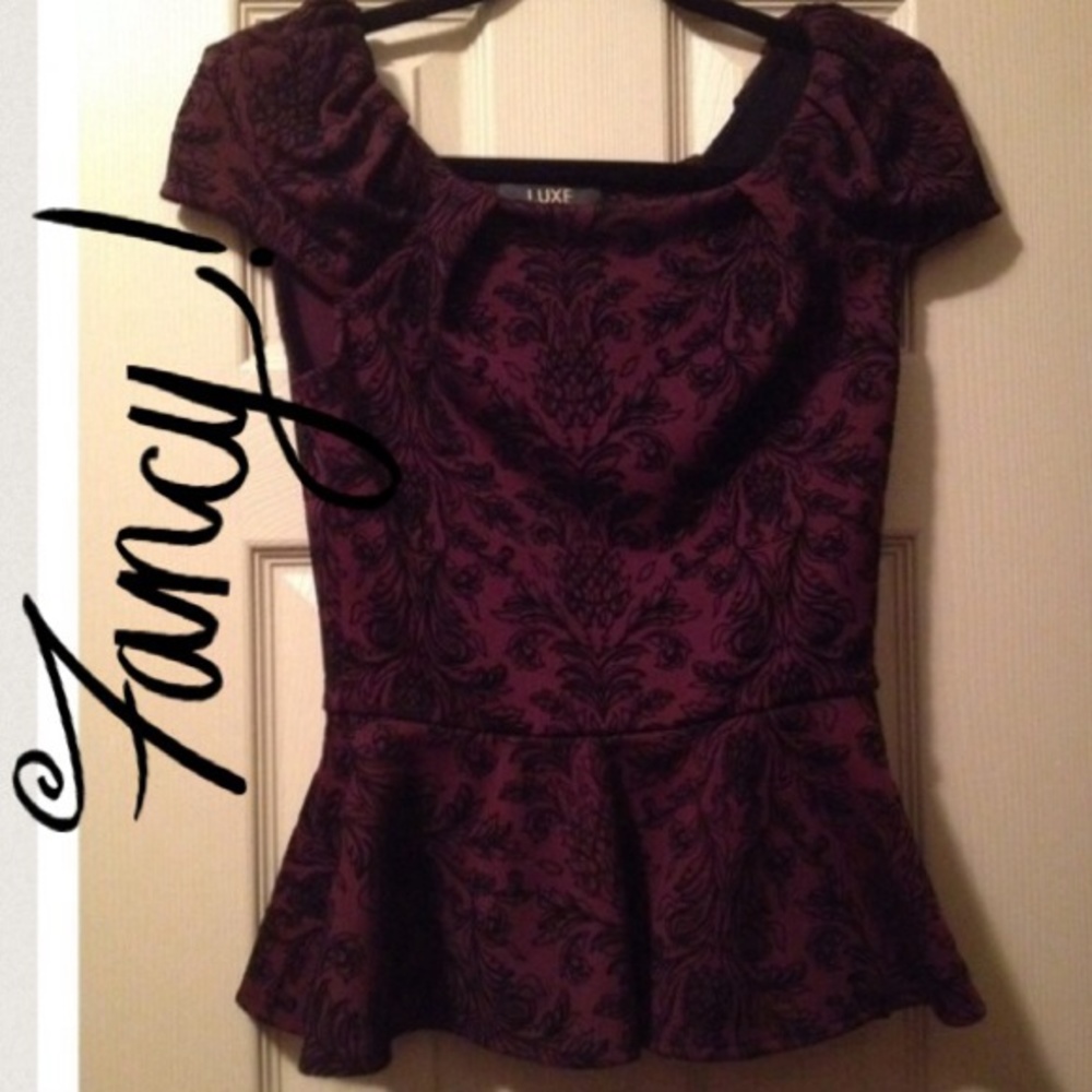 COPY - Dorothy Perkins Luxe peplum top